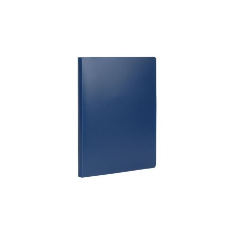 Папка на 2 кольцах STAFF, 21 мм, синяя, до 80 листов, 0,5 мм, 225716, (9 шт.) - фото 1