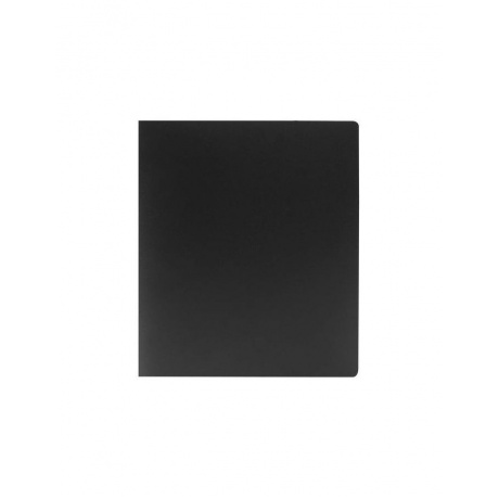 Папка на 2 кольцах STAFF, 40 мм, черная, до 250 листов, 0,5 мм, 225721, (10 шт.) - фото 2