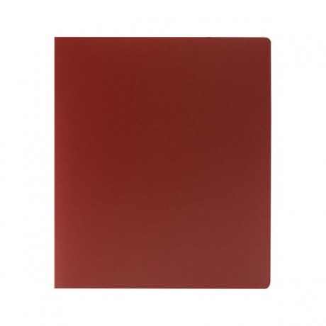 Папка на 2 кольцах STAFF, 40 мм, красная, до 250 листов, 0,5 мм, 225722, (10 шт.) - фото 2