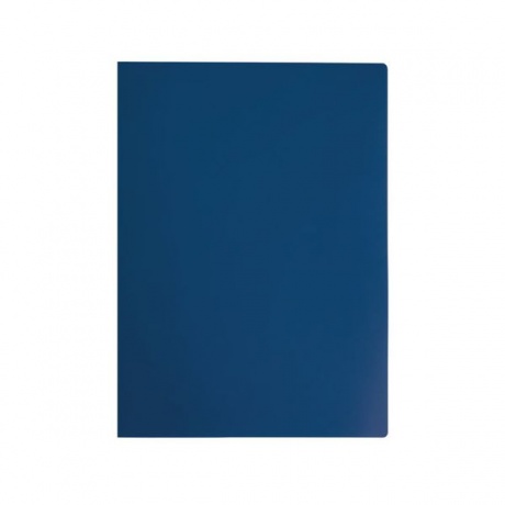 Папка на 4 кольцах STAFF, 25 мм, синяя, до 120 листов, 0,5 мм, 225724, (7 шт.) - фото 2