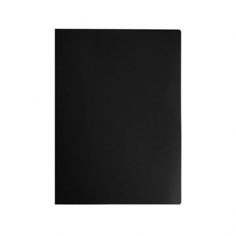 Папка на 4 кольцах STAFF, 25 мм, черная, до 120 листов, 0,5 мм, 225725, (7 шт.) - фото 2
