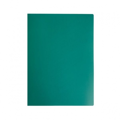 Папка на 4 кольцах STAFF, 25 мм, зеленая, до 120 листов, 0,5 мм, 225727, (7 шт.) - фото 2
