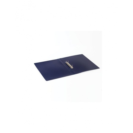 Папка на 2 кольцах BRAUBERG Office, 25 мм, синяя, до 170 листов, 0,5 мм, 227494, (10 шт.) - фото 4