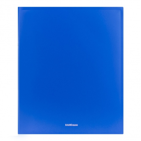 Папка на 2 кольцах ERICH KRAUSE Classic, 35 мм, синяя, до 250 листов, 0,5 мм, 43016 - фото 2