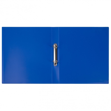 Папка на 2 кольцах ERICH KRAUSE Classic, 35 мм, синяя, до 250 листов, 0,5 мм, 43016 - фото 3
