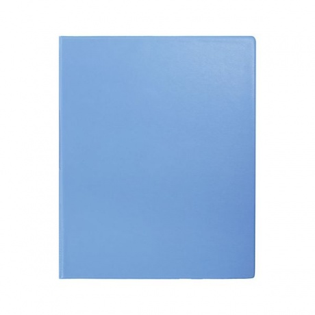 Папка на 2 кольцах BRAUBERG, картон/ПВХ, 35мм, голубая, до 180 листов (удвоенный срок службы - фото 2