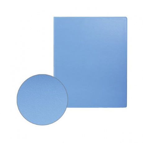 Папка на 2 кольцах BRAUBERG, картон/ПВХ, 35мм, голубая, до 180 листов (удвоенный срок службы - фото 6