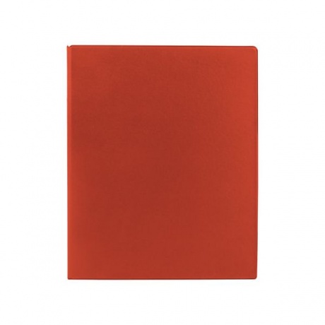 Папка на 4 кольцах BRAUBERG, картон/ПВХ, 40мм, красная, до 250 листов (удвоенный срок службы - фото 2