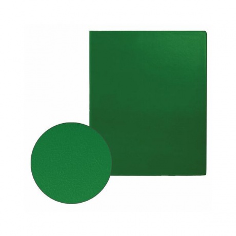 Папка на 2 кольцах BRAUBERG, картон/ПВХ, 75мм, зеленая, до 500 листов (удвоенный срок службы - фото 7