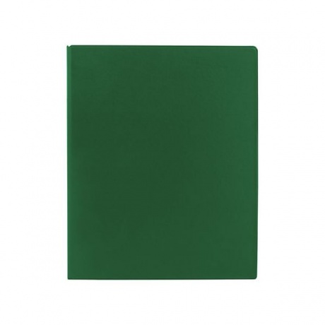 Папка на 4 кольцах BRAUBERG, картон/ПВХ, 40мм, зеленая, до 250 листов(удвоенный срок службы) - фото 2