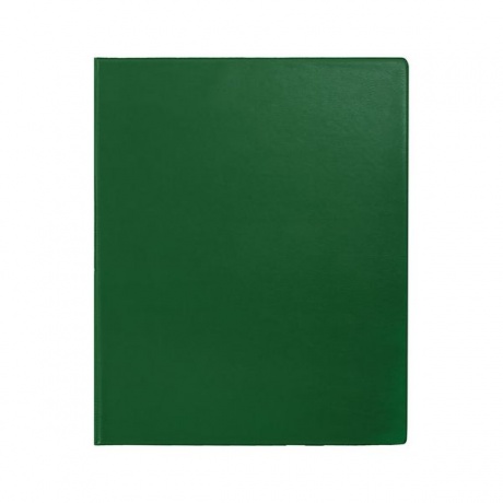 Папка на 2 кольцах BRAUBERG, картон/ПВХ, 35мм, зеленая, до 180 листов (удвоенный срок службы - фото 2