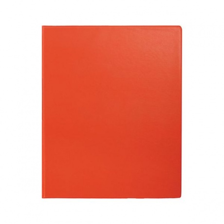 Папка на 2 кольцах BRAUBERG, картон/ПВХ, 35мм, красная, до 180 листов(удвоенный срок службы) - фото 2