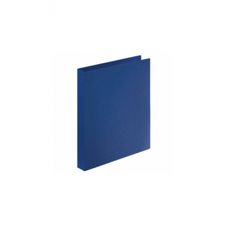 Папка на 4 кольцах STAFF, 30 мм, синяя, до 250 листов, 0,5 мм, 229218 (5 шт.) - фото 1