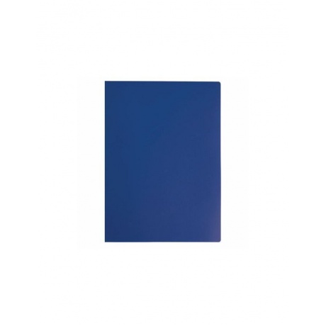 Папка на 4 кольцах STAFF, 30 мм, синяя, до 250 листов, 0,5 мм, 229218 (5 шт.) - фото 2