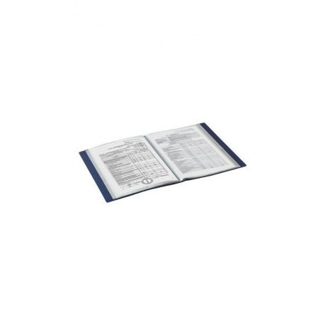 Папка 60 вкладышей BRAUBERG стандарт, синяя, 0,8 мм, 221605 - фото 7