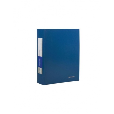 Папка 100 вкладышей BRAUBERG Office, синяя, 0,8 мм, 222640 - фото 1