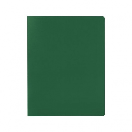 Папка 10 вкладышей STAFF, зеленая, 0,5 мм, 225691, (15 шт.) - фото 2