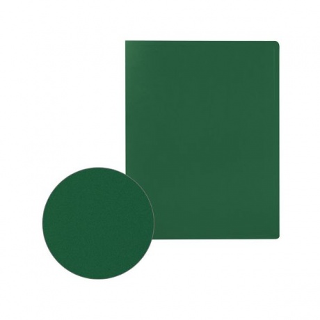 Папка 10 вкладышей STAFF, зеленая, 0,5 мм, 225691, (15 шт.) - фото 6