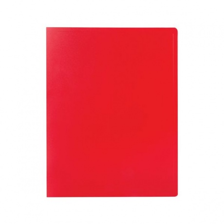 Папка 30 вкладышей STAFF, красная, 0,5 мм, 225698, (10 шт.) - фото 2