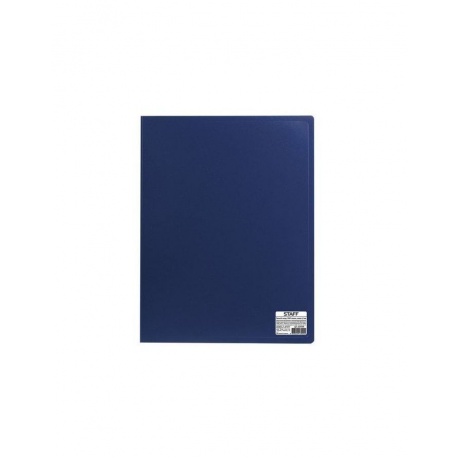 Папка 60 вкладышей STAFF, синяя, 0,5 мм, 225704, (4 шт.) - фото 2