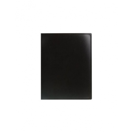 Папка 60 вкладышей STAFF, черная, 0,5 мм, 225705, (4 шт.) - фото 2