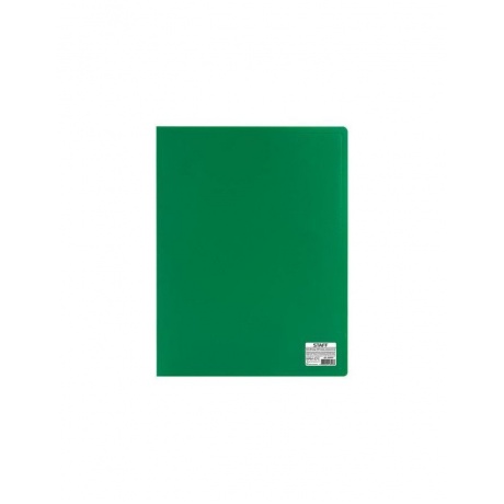 Папка 60 вкладышей STAFF, зеленая, 0,5 мм, 225707, (4 шт.) - фото 2