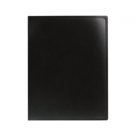Папка 80 вкладышей STAFF, черная, 0,7 мм, 225709 - фото 2