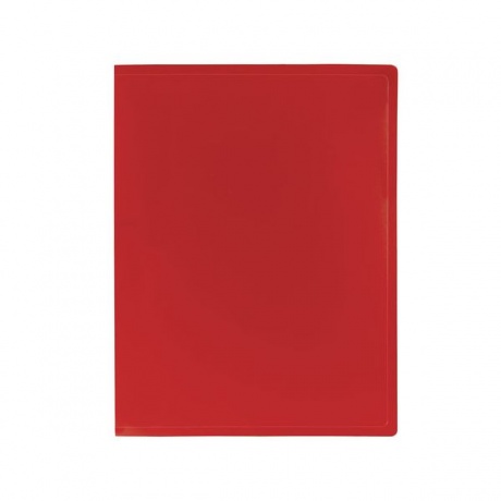 Папка 80 вкладышей STAFF, красная, 0,7 мм, 225710 - фото 2