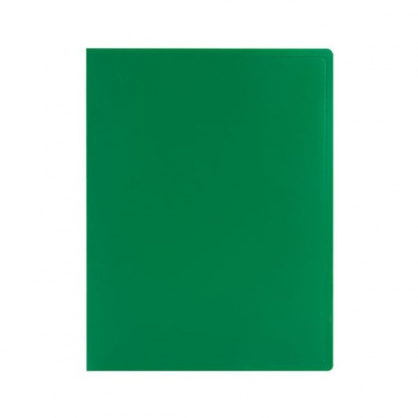 Папка 80 вкладышей STAFF, зеленая, 0,7 мм, 225711 - фото 2