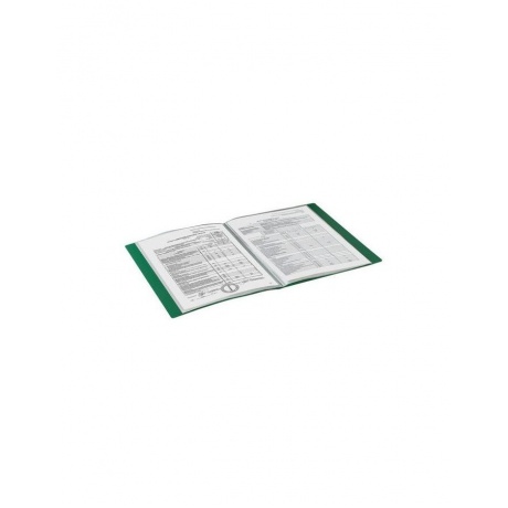Папка 100 вкладышей STAFF, зеленая, 0,7 мм, 225715 - фото 7