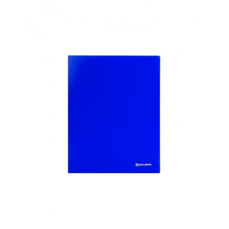 Папка 20 вкладышей BRAUBERG Neon, 16 мм, неоновая, синяя, 700 мкм, 227451, (6 шт.) - фото 2