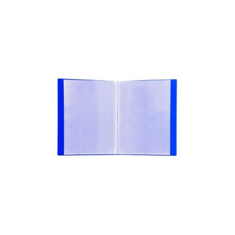 Папка 20 вкладышей BRAUBERG Neon, 16 мм, неоновая, синяя, 700 мкм, 227451, (6 шт.) - фото 3