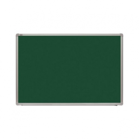 Доска для мела магнитная (60x90 см), зеленая, алюминиевая рамка, OFFICE 2х3 (Польша), TKA96 - фото 1
