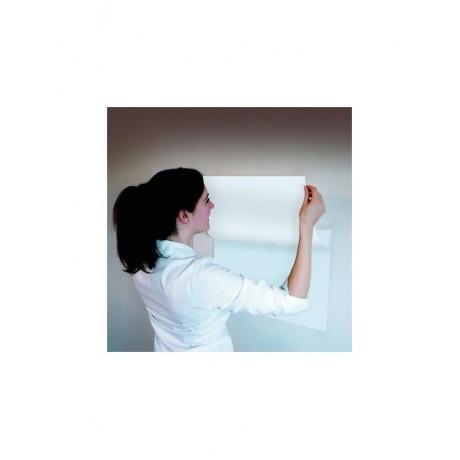 Доска-панель маркерная самоклеящаяся, белая в рулоне (45х100 см), BRAUBERG, 236470 - фото 3