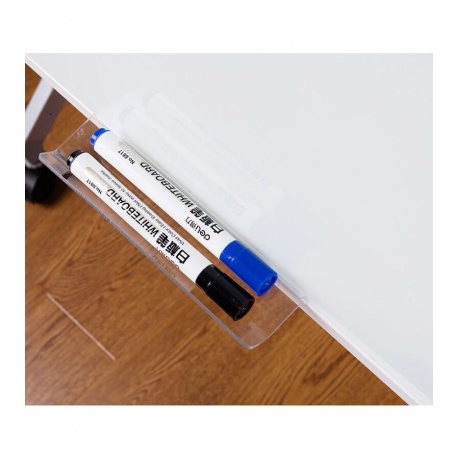 Доска стеклянная Deli 8736 (90x120 см) белый - фото 3