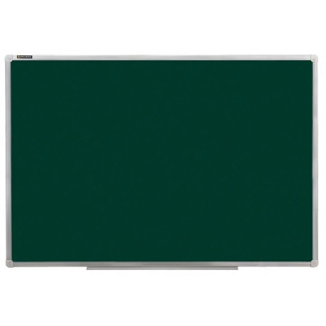 Доска для мела магнитная (90х120 см), зеленая, BRAUBERG, 231706 Витринный образец - фото 1