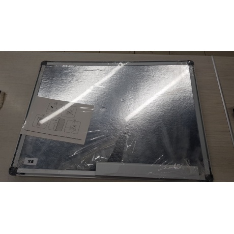 Доска магнитно-маркерная (45х60 см), алюминиевая рамка, STAFF, 235461 хорошее состояние - фото 4