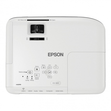 Проектор EPSON EB-W41, LCD, 1280x800, 16:10, 3600 лм, 10000:1, 2,5 кг, V11H844040 - фото 4