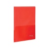 Папка-уголок с 2 карманами BRAUBERG, красная, 0,18 мм, 224882, (...