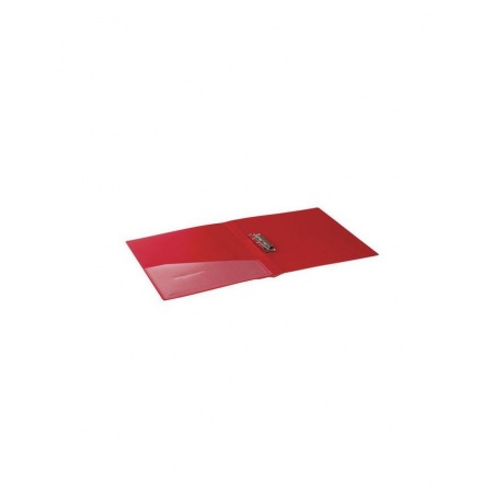 Папка с боковым металлическим прижимом и внутренним карманом BRAUBERG Contract, красная, до 100 л., 0,7 мм, 221788, (10 шт.) - фото 3