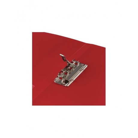 Папка с боковым металлическим прижимом и внутренним карманом BRAUBERG Contract, красная, до 100 л., 0,7 мм, 221788, (10 шт.) - фото 4