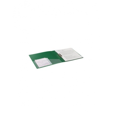 Папка с боковым металлическим прижимом и внутренним карманом BRAUBERG Contract, зеленая, до 100 л., 0,7 мм, 221789, (10 шт.) - фото 7