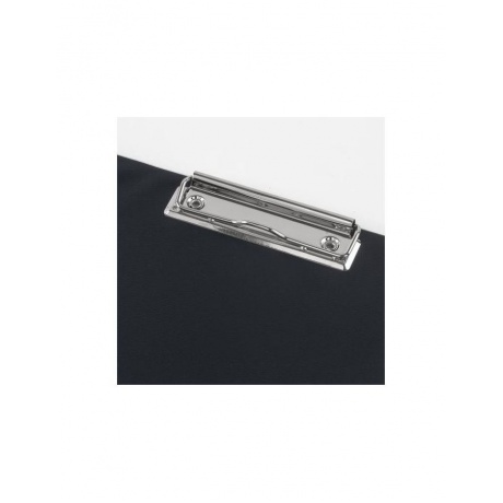 Папка-планшет BRAUBERG, А4 (340х240 мм), с прижимом и крышкой, картон/ПВХ, черная, 221488 - фото 4