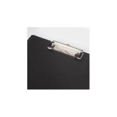 Доска-планшет BRAUBERG Comfort с прижимом А4 (230х350 мм), картон/ПВХ, ЧЕРНАЯ, 222657 - фото 3