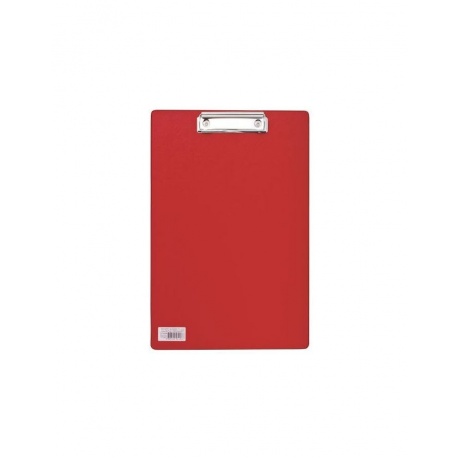 Доска-планшет BRAUBERG Comfort с прижимом А4 (230х350 мм), картон/ПВХ, КРАСНАЯ, 222658 - фото 2