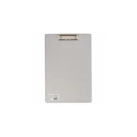 Доска-планшет BRAUBERG Comfort с прижимом А4 (230х350 мм), картон/ПВХ, СЕРАЯ, 222661 - фото 2