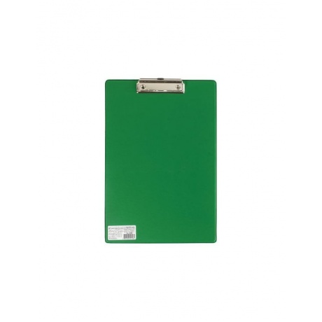 Доска-планшет BRAUBERG Comfort с прижимом А4 (230х350 мм), картон/ПВХ, ЗЕЛЕНАЯ, 222663 - фото 2