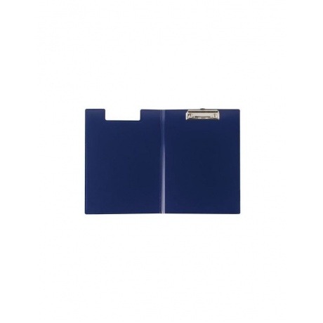 Папка-планшет BRAUBERG Contract, А4 (315х230 мм), с прижимом и крышкой, пластиковая, синяя, сверхпрочная, 1,5 мм, 223488 - фото 3