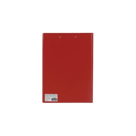 Папка-планшет BRAUBERG, А4 (340х240 мм), с прижимом и крышкой, картон/ПВХ, бордовая, 225687 - фото 4