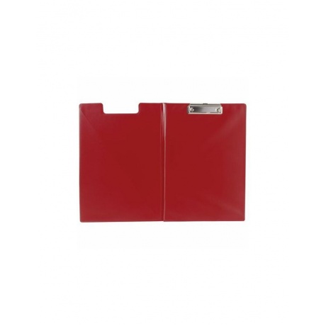 Папка-планшет BRAUBERG, А4 (340х240 мм), с прижимом и крышкой, картон/ПВХ, бордовая, 225687 - фото 5